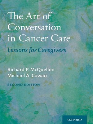 cover image of The Art of Conversation in Cancer Care